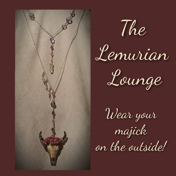 Boho handcrafted crystal layered necklace - Picture 4 of 7